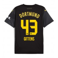 Borussia Dortmund Jamie Bynoe-Gittens #43 Auswärtstrikot 2024-25 Kurzarm